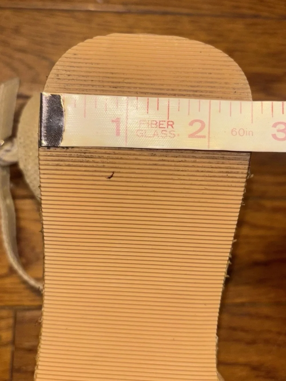 Vintage Y2K Nine West Woven Embroidered Blue Yellow Flower Platform Wedge Sandal